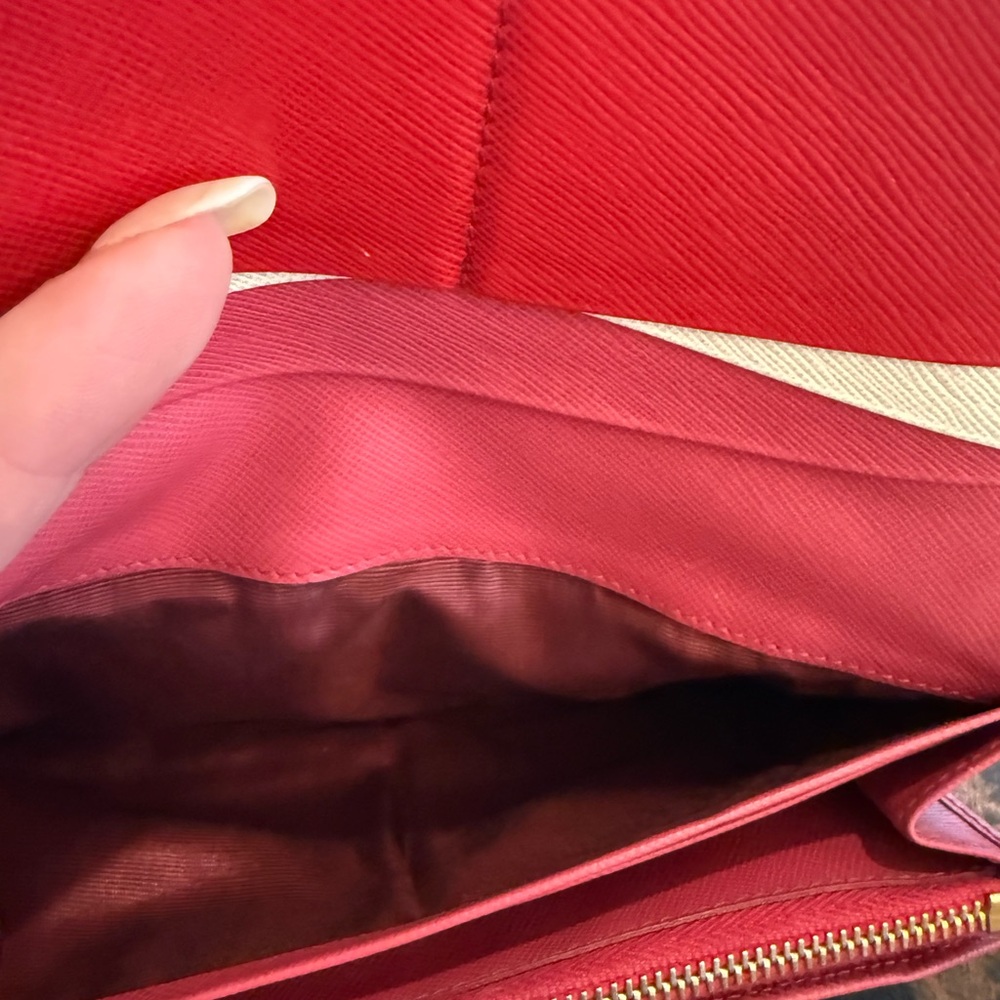 Prada Pink Leather Chain Wallet Crossbody - Picture 15 of 16